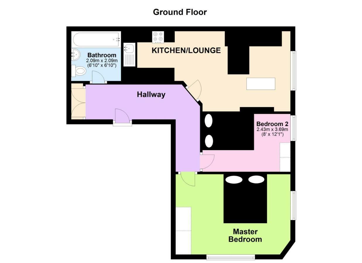Holden Court Apartments - Apt 3 West Drayton  Eksteriør bilde